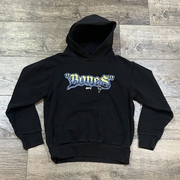 UFC Black Hoodie with Graphic Design - Picture 4 of 7